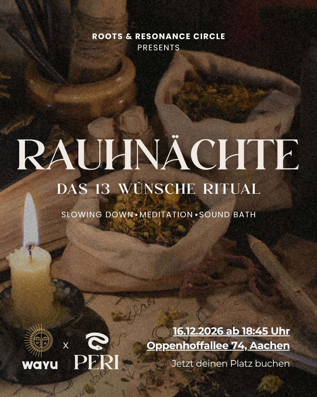 Ticket Roots &amp; Resonance Circle - Dezember 26